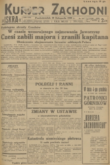 Kurjer Zachodni Iskra. R.29, 1938, nr 327