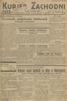 Kurjer Zachodni Iskra. R.29, 1938, nr 336