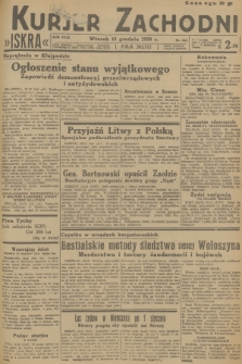 Kurjer Zachodni Iskra. R.29, 1938, nr 342