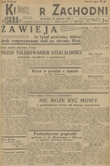 Kurjer Zachodni Iskra. R.29, 1938, nr 347