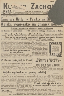 Kurjer Zachodni Iskra. R.30, 1939, nr 75