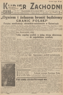 Kurjer Zachodni Iskra. R.30, 1939, nr 112