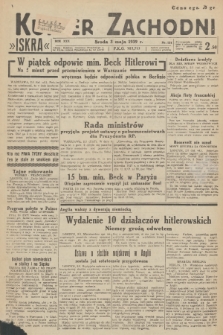 Kurjer Zachodni Iskra. R.30, 1939, nr 121