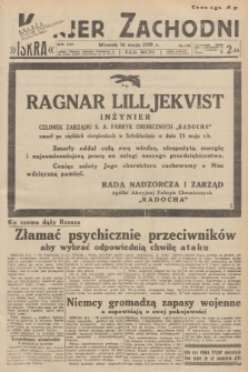 Kurjer Zachodni Iskra. R.30, 1939, nr 134