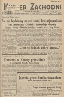 Kurjer Zachodni Iskra. R.30, 1939, nr 198