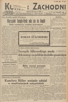 Kurjer Zachodni Iskra. R.30, 1939, nr 200