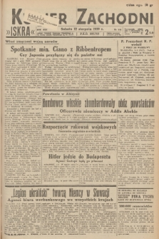 Kurjer Zachodni Iskra. R.30, 1939, nr 221