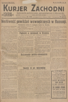 Kurjer Zachodni Iskra : dziennik polityczny, gospodarczy i literacki. R.18, 1927, nr 200