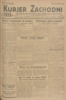 Kurjer Zachodni Iskra : dziennik polityczny, gospodarczy i literacki. R.18, 1927, nr 273