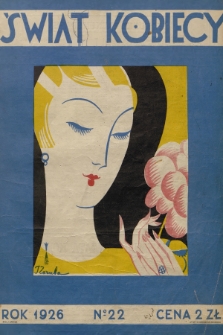 Rekord Świat Kobiecy : czasopismo poświęcone modzie i sprawom kobiecym. R.6, 1926, nr 22 + wkładka