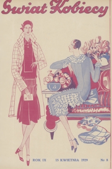 Świat Kobiecy. R.9, 1929, nr 8 + dod.