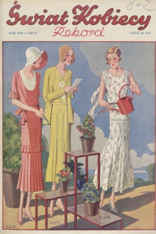 Świat Kobiecy. R.10, 1930, nr 13 + dod. + wkładka