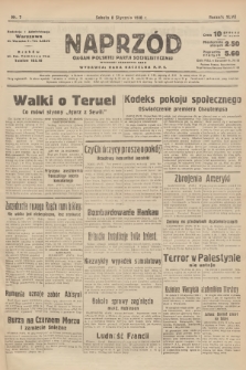 Naprzód : organ Polskiej Partji Socjalistycznej. 1938, nr 7