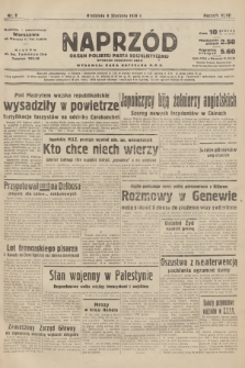 Naprzód : organ Polskiej Partji Socjalistycznej. 1938, nr 8