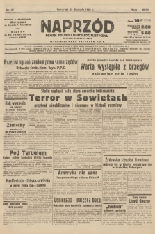 Naprzód : organ Polskiej Partji Socjalistycznej. 1938, nr 27