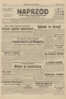 Naprzód : organ Polskiej Partji Socjalistycznej. 1938, nr 30