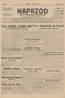Naprzód : organ Polskiej Partji Socjalistycznej. 1938, nr 32