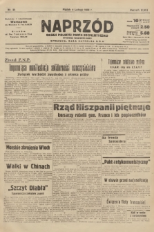 Naprzód : organ Polskiej Partji Socjalistycznej. 1938, nr 35