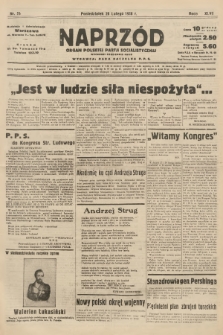 Naprzód : organ Polskiej Partji Socjalistycznej. 1938, nr 59