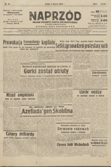 Naprzód : organ Polskiej Partji Socjalistycznej. 1938, nr 61