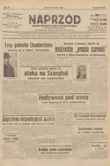 Naprzód : organ Polskiej Partji Socjalistycznej. 1938, nr 64