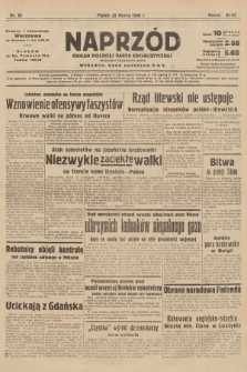 Naprzód : organ Polskiej Partji Socjalistycznej. 1938, nr 85