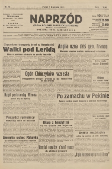 Naprzód : organ Polskiej Partji Socjalistycznej. 1938, nr 92