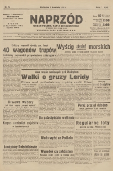 Naprzód : organ Polskiej Partji Socjalistycznej. 1938, nr 94