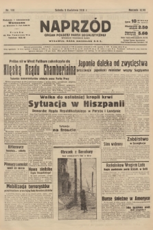 Naprzód : organ Polskiej Partji Socjalistycznej. 1938, nr 100