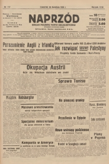 Naprzód : organ Polskiej Partji Socjalistycznej. 1938, nr 117