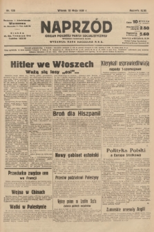 Naprzód : organ Polskiej Partji Socjalistycznej. 1938, nr 129