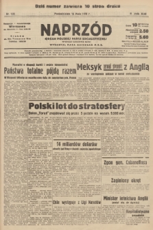 Naprzód : organ Polskiej Partji Socjalistycznej. 1938, nr 135