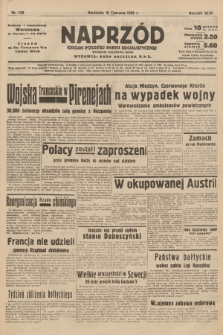 Naprzód : organ Polskiej Partji Socjalistycznej. 1938, nr 168