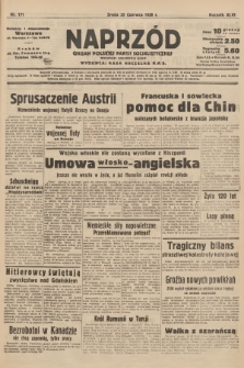 Naprzód : organ Polskiej Partji Socjalistycznej. 1938, nr 171