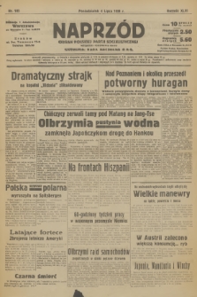 Naprzód : organ Polskiej Partji Socjalistycznej. 1938, nr 183