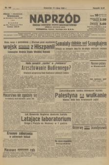 Naprzód : organ Polskiej Partji Socjalistycznej. 1938, nr 193