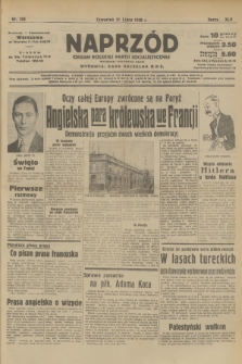Naprzód : organ Polskiej Partji Socjalistycznej. 1938, nr 200