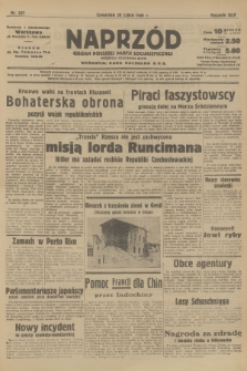 Naprzód : organ Polskiej Partji Socjalistycznej. 1938, nr 207