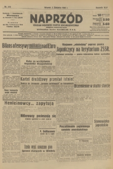 Naprzód : organ Polskiej Partji Socjalistycznej. 1938, nr 212