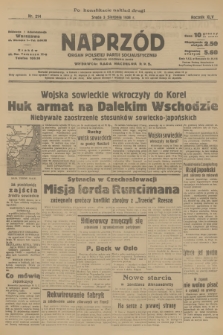 Naprzód : organ Polskiej Partji Socjalistycznej. 1938, nr 214