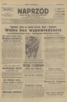 Naprzód : organ Polskiej Partji Socjalistycznej. 1938, nr 216