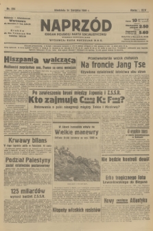 Naprzód : organ Polskiej Partji Socjalistycznej. 1938, nr 226