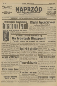 Naprzód : organ Polskiej Partji Socjalistycznej. 1938, nr 237