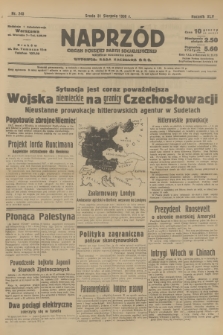 Naprzód : organ Polskiej Partji Socjalistycznej. 1938, nr 243