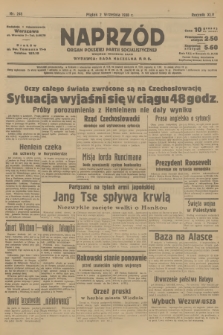 Naprzód : organ Polskiej Partji Socjalistycznej. 1938, nr 245