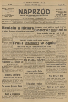 Naprzód : organ Polskiej Partji Socjalistycznej. 1938, nr 248