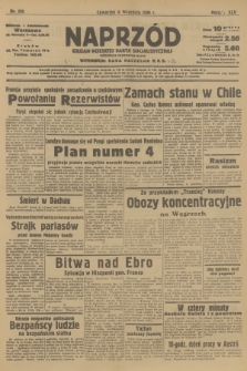 Naprzód : organ Polskiej Partji Socjalistycznej. 1938, nr 252