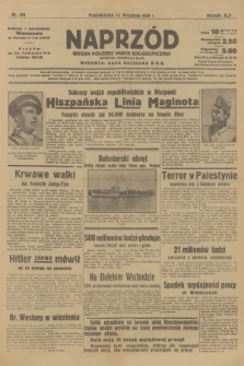 Naprzód : organ Polskiej Partji Socjalistycznej. 1938, nr 256