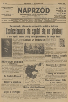 Naprzód : organ Polskiej Partji Socjalistycznej. 1938, nr 263