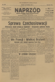 Naprzód : organ Polskiej Partji Socjalistycznej. 1938, nr 269
